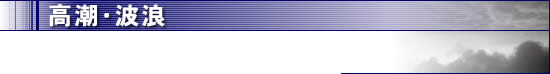 高潮・波浪