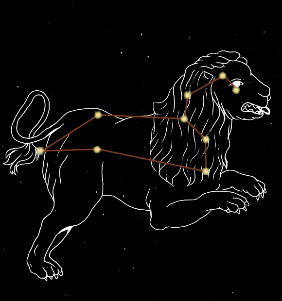 しし座星図
