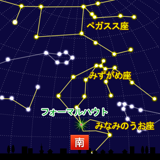 9月の南の空 9月の南の空
