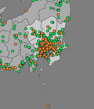 関東結果マップ