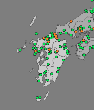 九州結果マップ