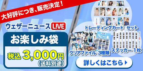 ウェザーニュース お楽しみ袋セット - アイドル